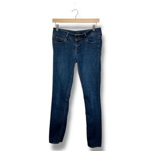 Hudson Nico Mid Rise Super Skinny‎ Jeans Dark Wash Denim Size 28